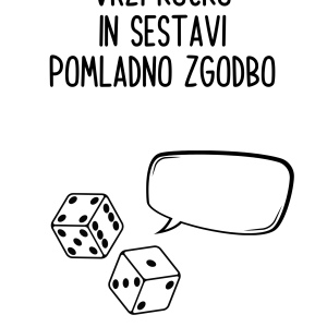 Vrzi kocko in sestavi pomladno zgodbo