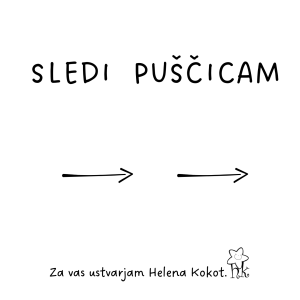 Sledi puščicam
