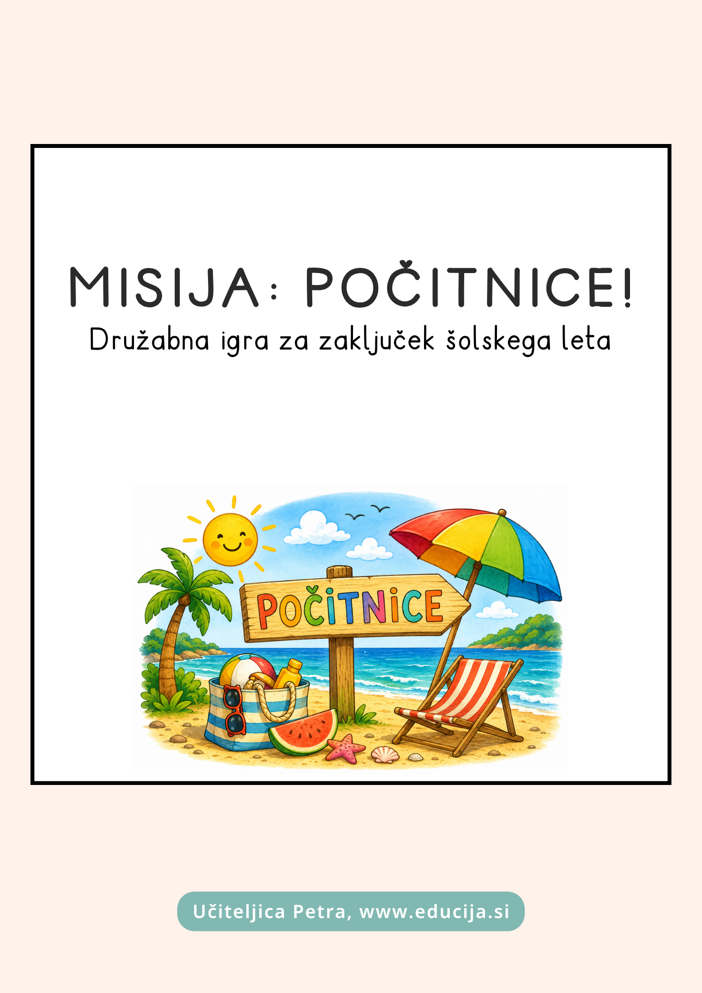 Naslovka-Misija Počitnice